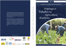 Emprego e Trabalho na Agricultura Brasileira - Ainfo