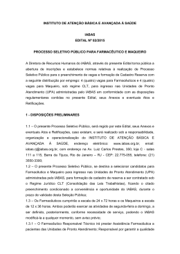 instituto de aten&ccedil;&atilde;o b&aacute;sica e avan&ccedil;ada &agrave; sa&uacute;de iabas edital n&ordm; 02