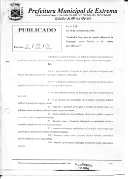 Prefeitura Municipal de Extreme