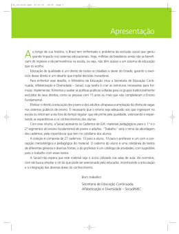 Emprego e Trabalho - Minist&eacute;rio da Educa&ccedil;&atilde;o