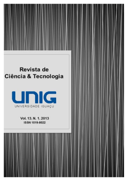 Revista de Ci&ecirc;ncia e Tecnologia