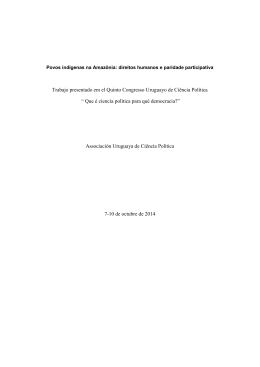 II Congresso Internacional de Ciencia Pol&iacute;tica