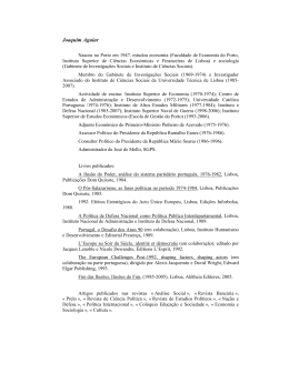 Joaquim Aguiar - Instituto de Estudos Políticos