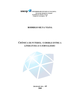 Cronica de futebol_o drible entre a literatura e o jornalismo