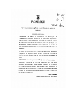 Acta n.&deg; 15 2008.08.20 - C&acirc;mara Municipal Felgueiras