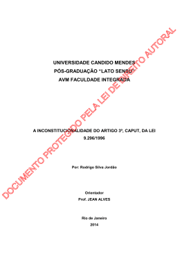Rodrigo Silva Jord&atilde;o - AVM Faculdade Integrada