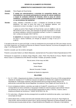 Processo Sancionador SP2003/0314