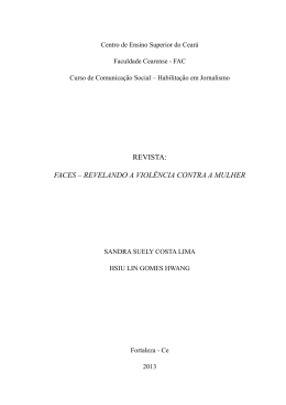 REVISTA: FACES &ndash; REVELANDO A VIOL&Ecirc;NCIA CONTRA A MULHER