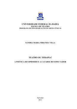 Sandra Maria Miranda Villa - RI UFBA