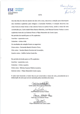 i PoLlT&Eacute;cNico 4 4 /ﬁff 2ofr1 - Escola Superior de Educa&ccedil;&atilde;o do