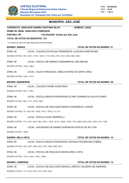 genilson dami&atilde;o santana silva - Tribunal Regional Eleitoral de