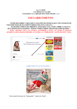 ESCLARECIMENTO