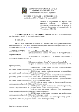 ESTADO DO RIO GRANDE DO SUL ASSEMBLEIA LEGISLATIVA