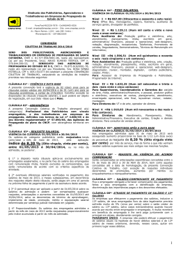 &iacute;ndice de 8,20 % (Oito v&iacute;rgula, vinte por cento), entre - Sinapro-SC