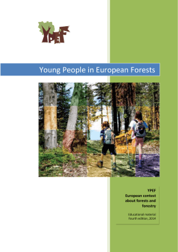 YPEF Educational material 2014 - YPEF Young People in European