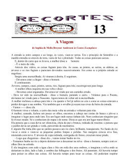 A Viagem - Teia da L&iacute;ngua Portuguesa