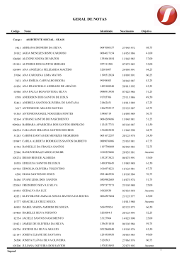 GERAL DE NOTAS