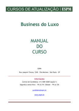Business do Luxo