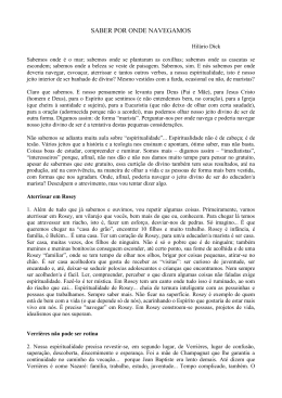 Saber por onde navegamos (Maristas) - Marista Centro
