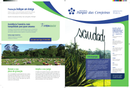 Promo&ccedil;&atilde;o Indique um Amigo - Cemit&eacute;rio Parque das Cerejeiras