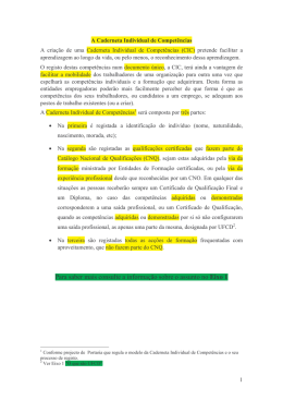 Para saber mais consulte a informa&ccedil;&atilde;o sobre o assunto no Eixo 1