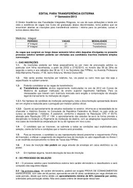 Abrir o Edital