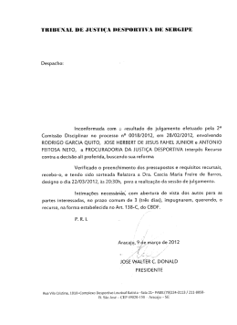 recurso tjd 09.03.12