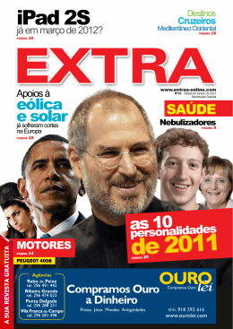 de 2011 - Revista Extra A | Açores