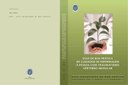 Guia de Boa Pr&aacute;tica de Cuidados de Enfermagem &agrave; Pessoa