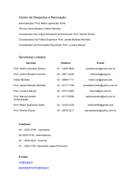 Informa&ccedil;&otilde;es CDR