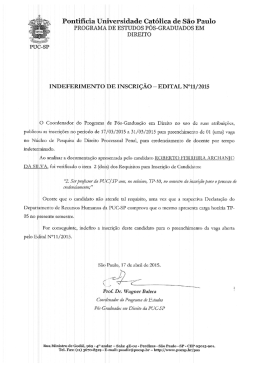 Pontifícia Universidade Católica de São Paulo - PUC-SP