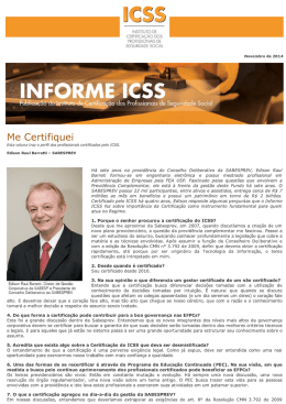 Informe ICSS