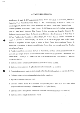 ACTA N&Uacute;MERO Dezorro
