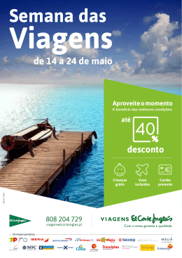 Semana das - Viajes el Corte Ingles