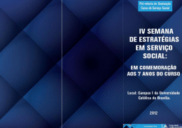 III SEMANA I]E ESTRAT&Eacute;GIAS EM SERVI&Ccedil;O