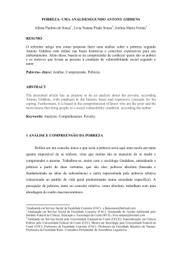 POBREZA - Faculdade Cearense