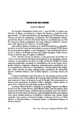 SARAIVAS DO CARIRI joaryvar Macedo No