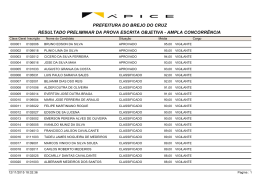 ampla concorr&ecirc;ncia