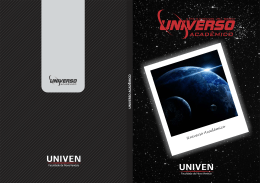 Edi&ccedil;&atilde;o 19 Revista Universo Acad&ecirc;mico Janeiro a Junho de 2011