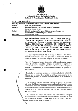 Poder Judiciário Tribunal de Justiça do Estado da Paraíba Gabinete