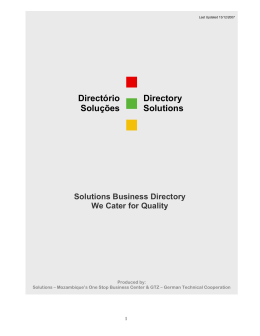 Directory Solutions Direct&oacute;rio Solu&ccedil;&otilde;es