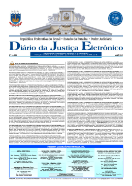 Nº 14.063 ANO XLV - Tribunal de Justiça da Paraíba