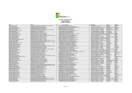 ENSINO SUPERIOR Processo de Sele&ccedil;&atilde;o 2013 Locais de
