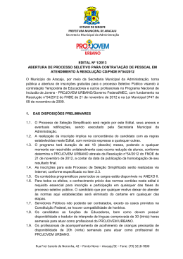 Secretaria Municipal da Administra&ccedil;&atilde;o Rua Frei Canolo de Noronha