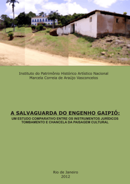 a salvaguarda do engenho gaipió