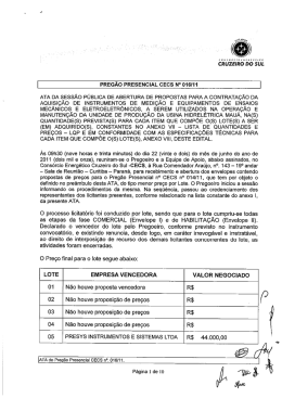 PREG&Atilde;O PRESENCIAL cEcs N&deg; 016111 |