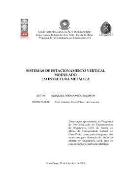 sistemas de estacionamento vertical modulado em - propec