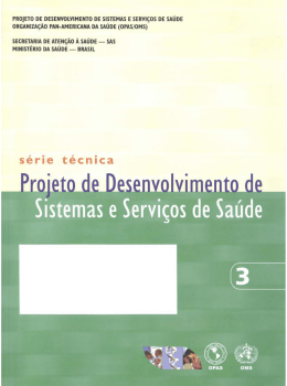 Projeto de Desenvolvimento de Sistemas e Servi&ccedil;os de Sa&uacute;de