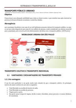ESTRADAS E TRANSPORTES 2_AULA 10