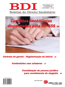 saiba mais - Registro de Im&oacute;veis 1&ordf; Zona de Porto Alegre